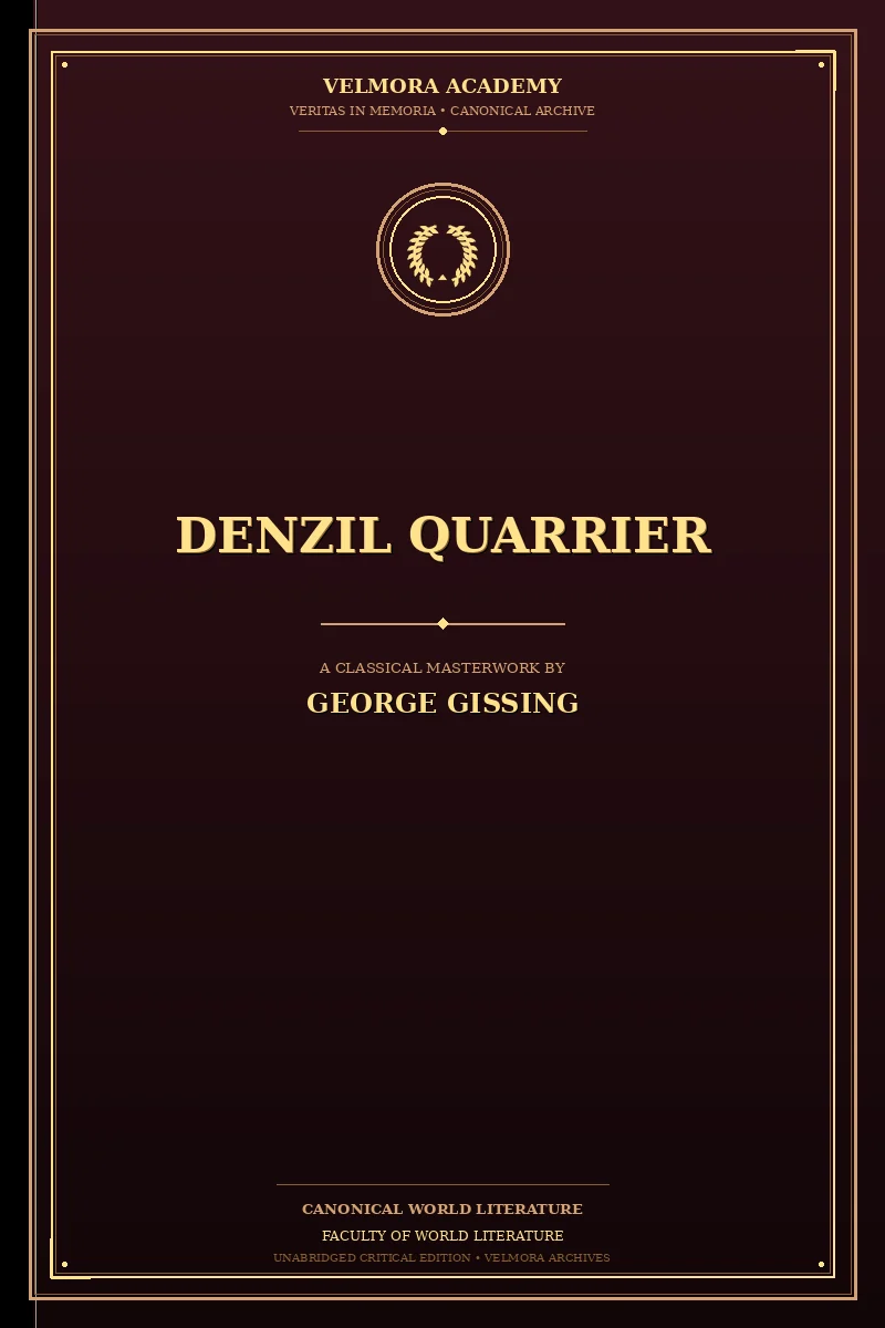 Cover of Denzil Quarrier