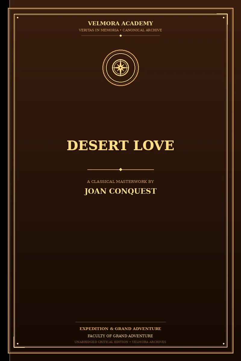 Cover of Desert Love