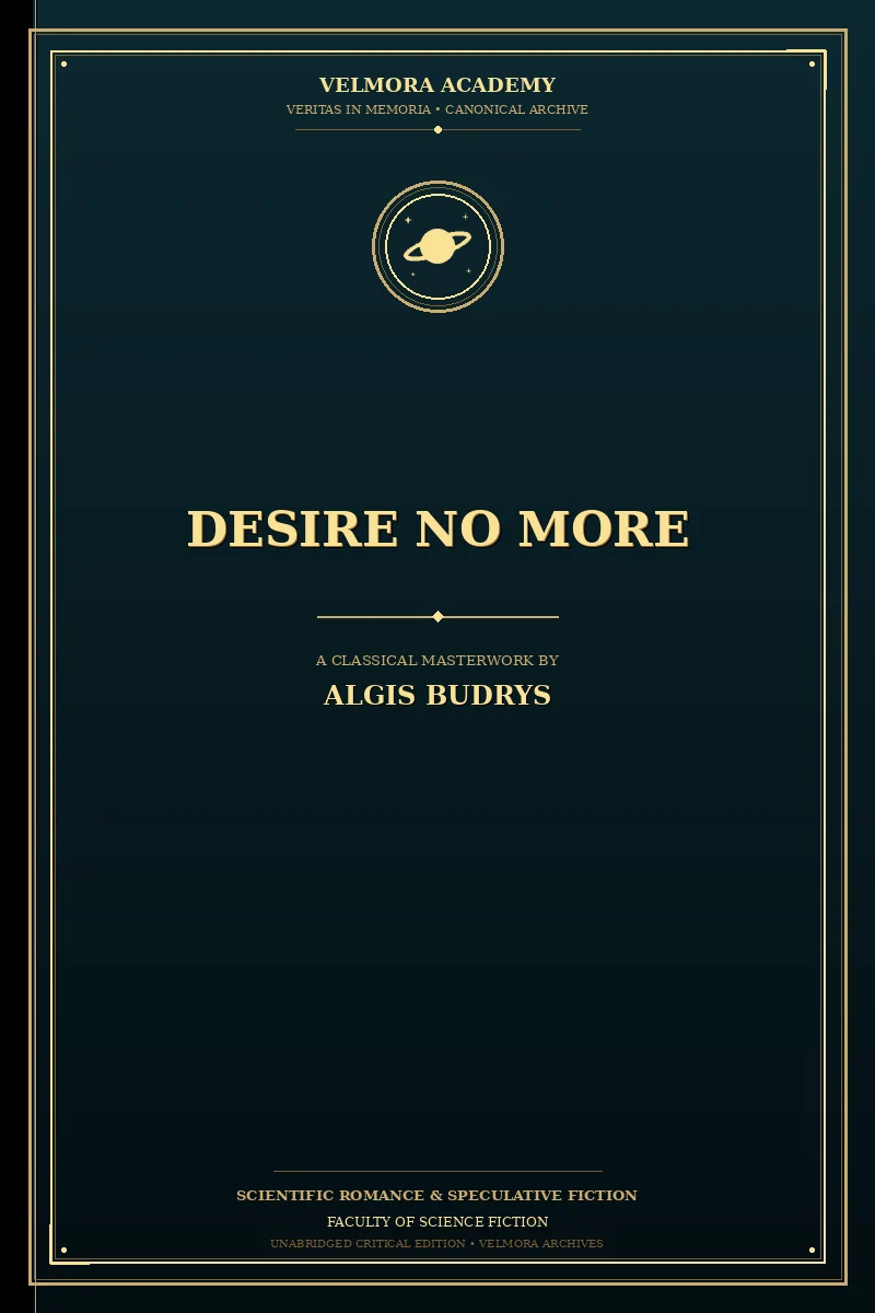 Cover of Desire No More