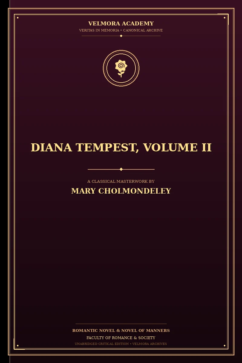 Cover of Diana Tempest, Volume II