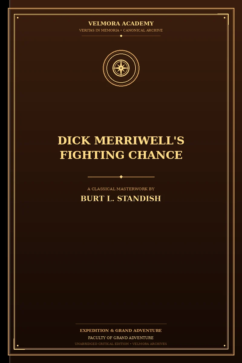 Cover of Dick Merriwell's Fighting Chance