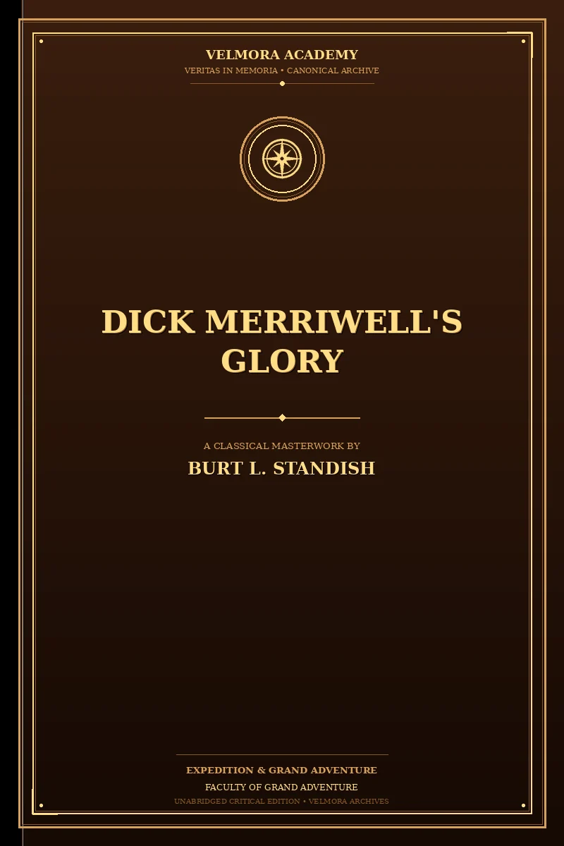 Cover of Dick Merriwell's Glory