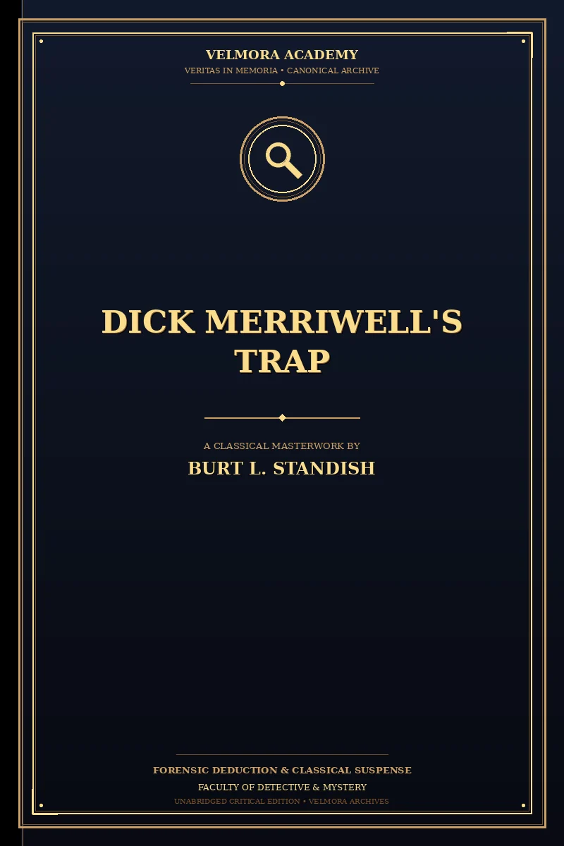 Cover of Dick Merriwell's Trap
