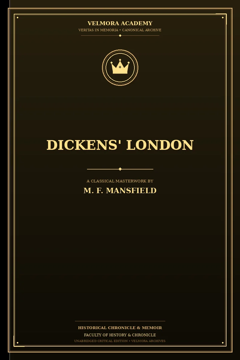 Cover of Dickens' London