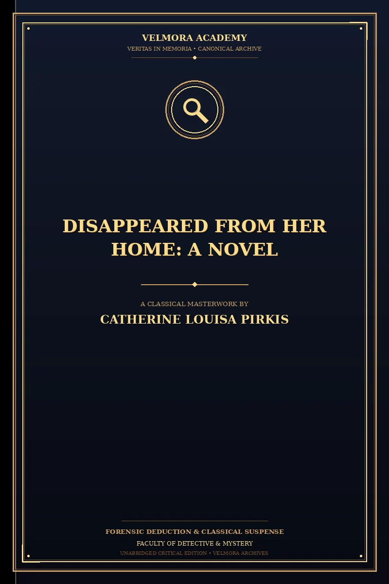 Disappeared From Her Home: A Novel