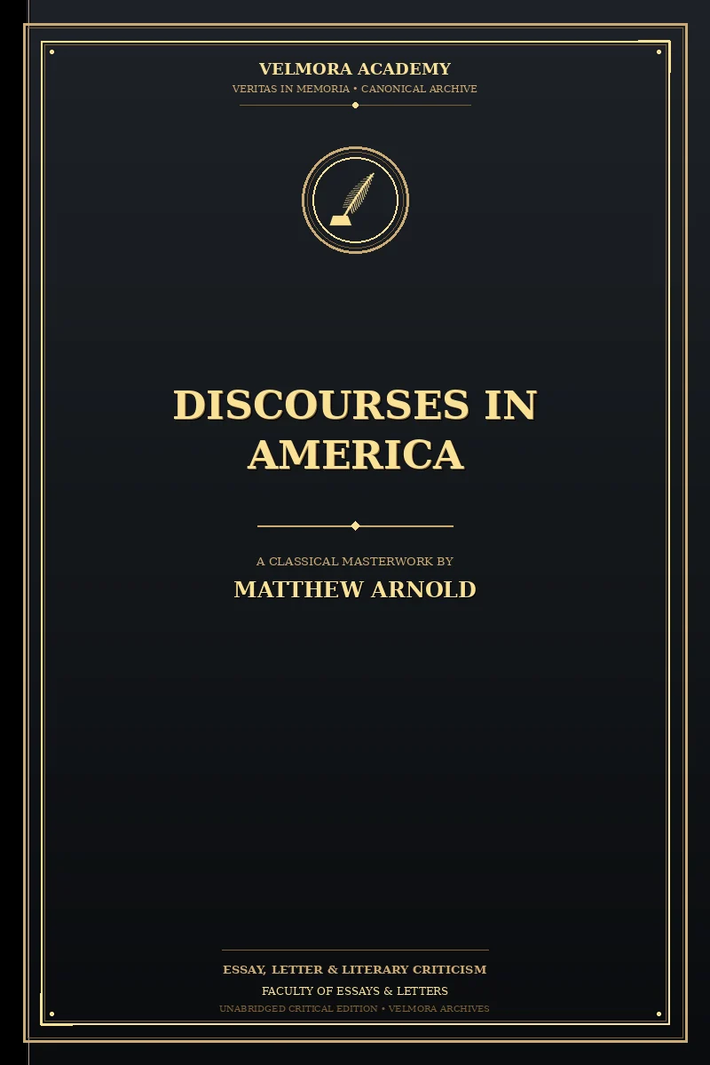 Cover of Discourses in America
