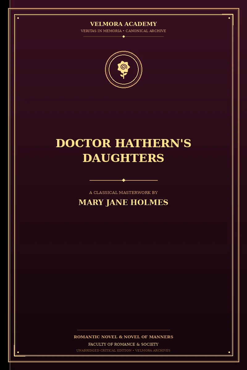 Cover of Doctor Hathern's daughters