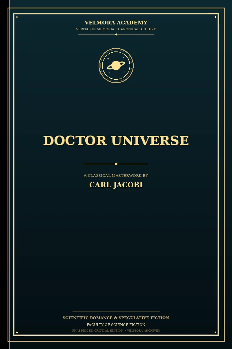 Cover of Doctor Universe