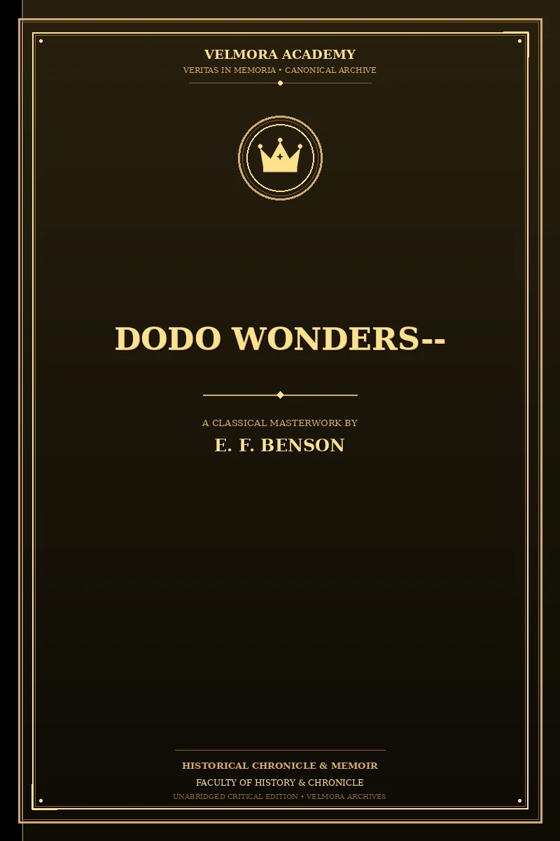 Dodo Wonders--