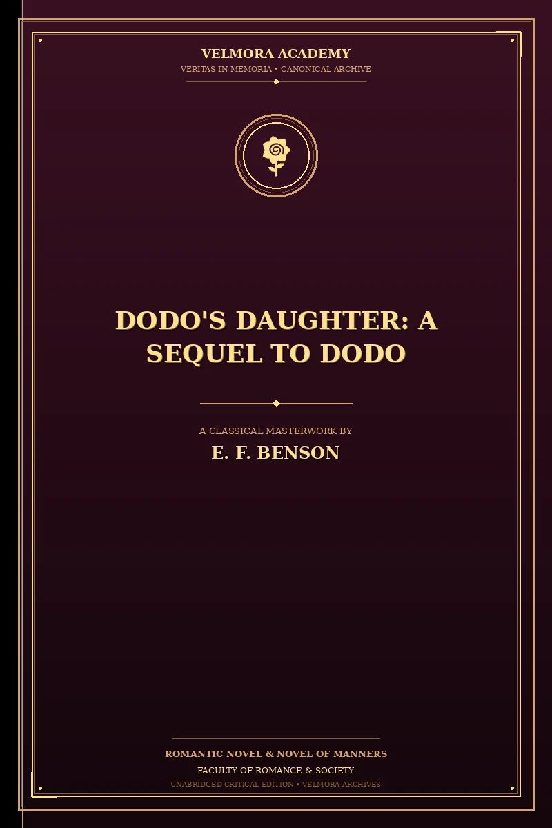 Dodo's Daughter: A Sequel to Dodo
