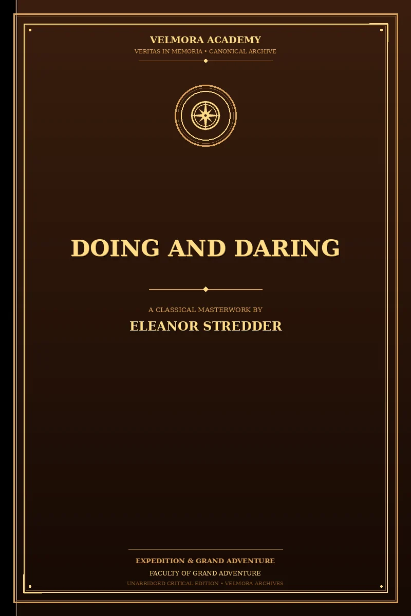 Cover of Doing and Daring