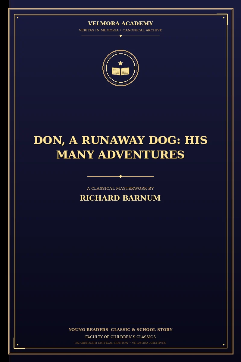 Don, a Runaway Dog: His Many Adventures