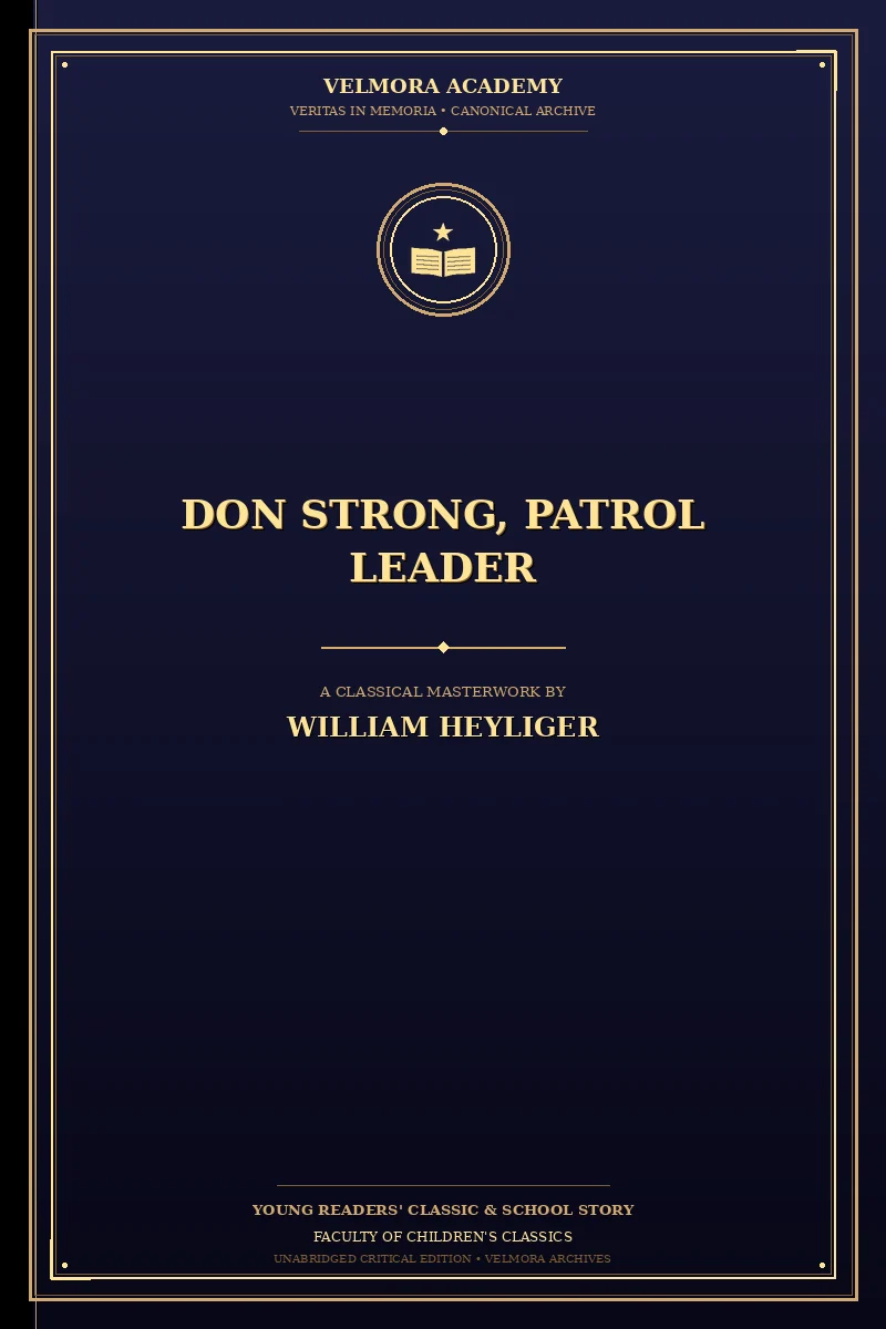 Cover of Don Strong, Patrol Leader