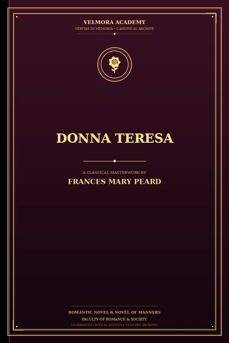 Cover of Donna Teresa