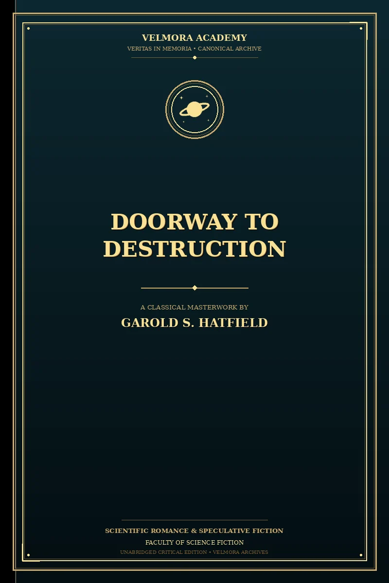 Cover of Doorway to Destruction