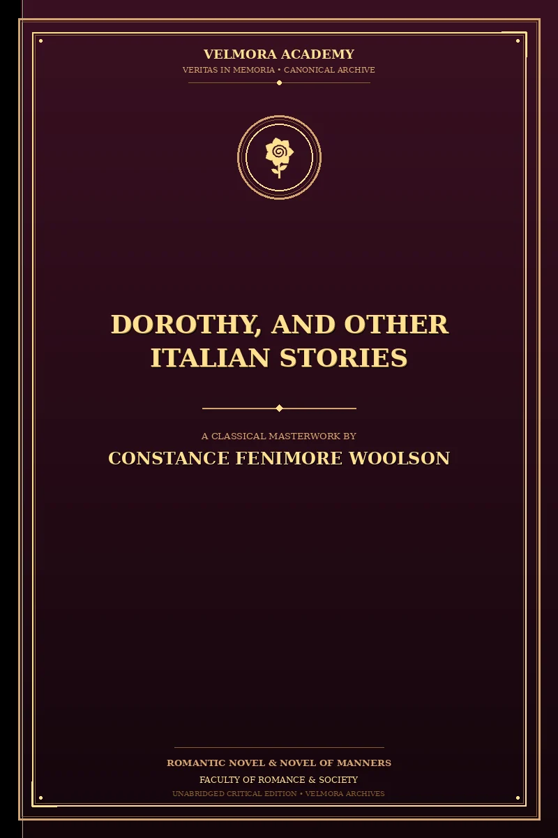 Cover of Dorothy, and Other Italian Stories