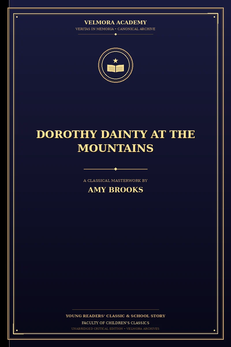 Cover of Dorothy Dainty at the Mountains