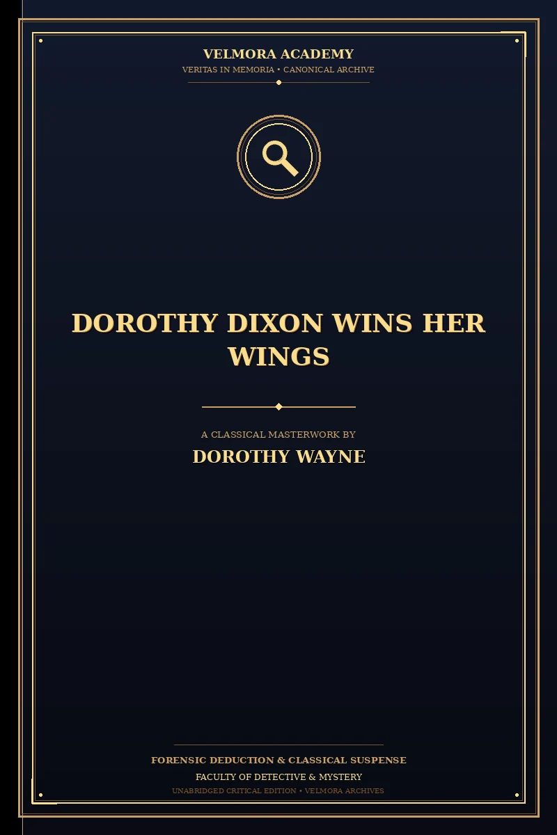 Dorothy Dixon Wins Her Wings