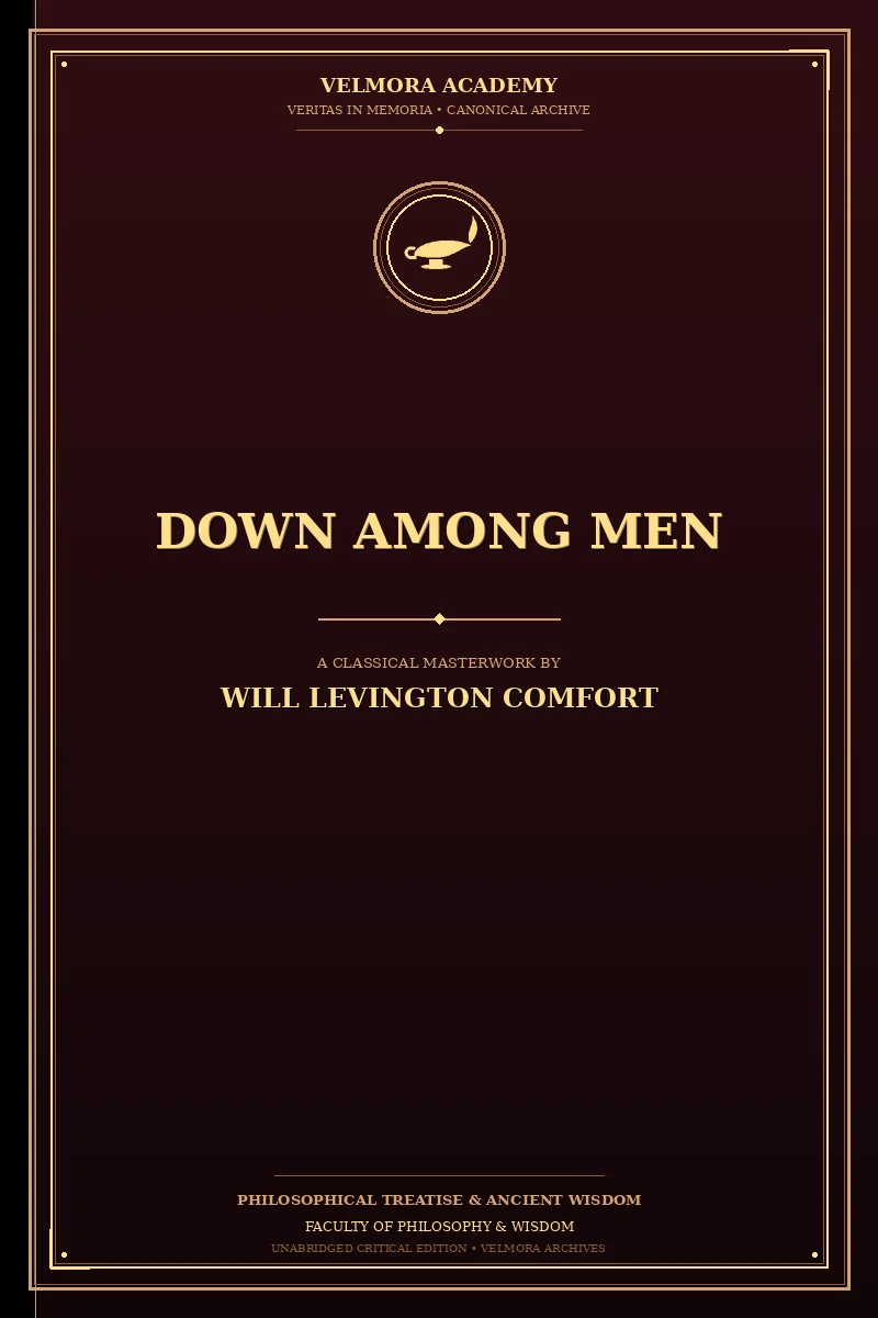 Cover of Down among men
