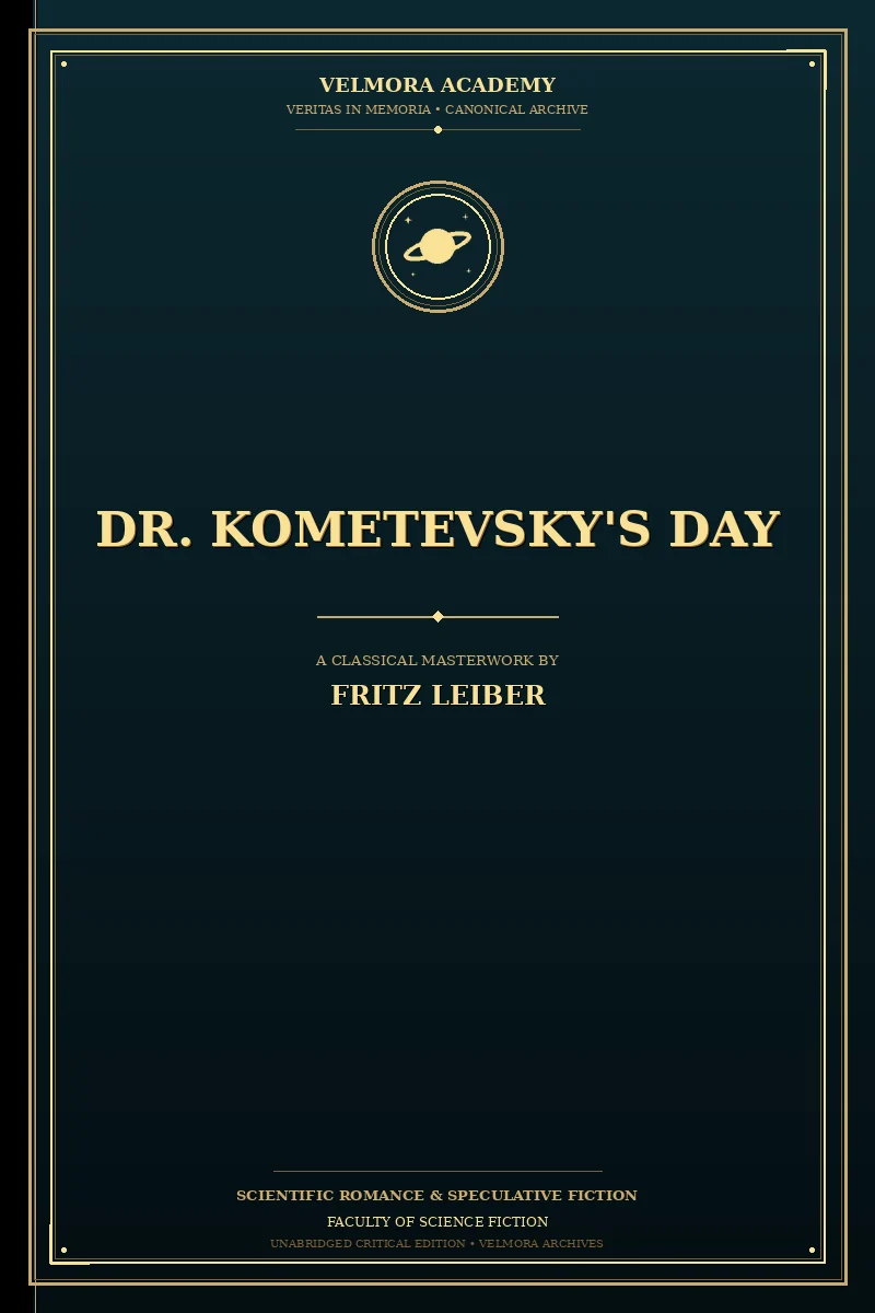 Cover of Dr. Kometevsky's Day