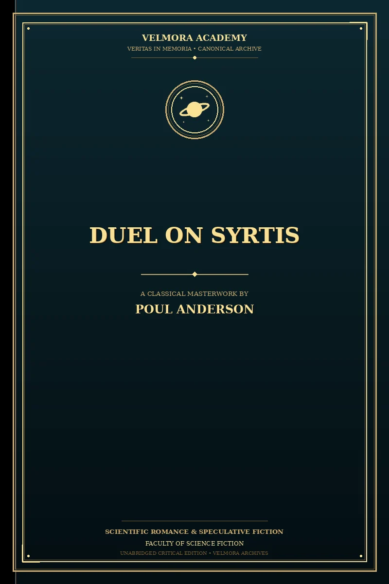 Cover of Duel on Syrtis