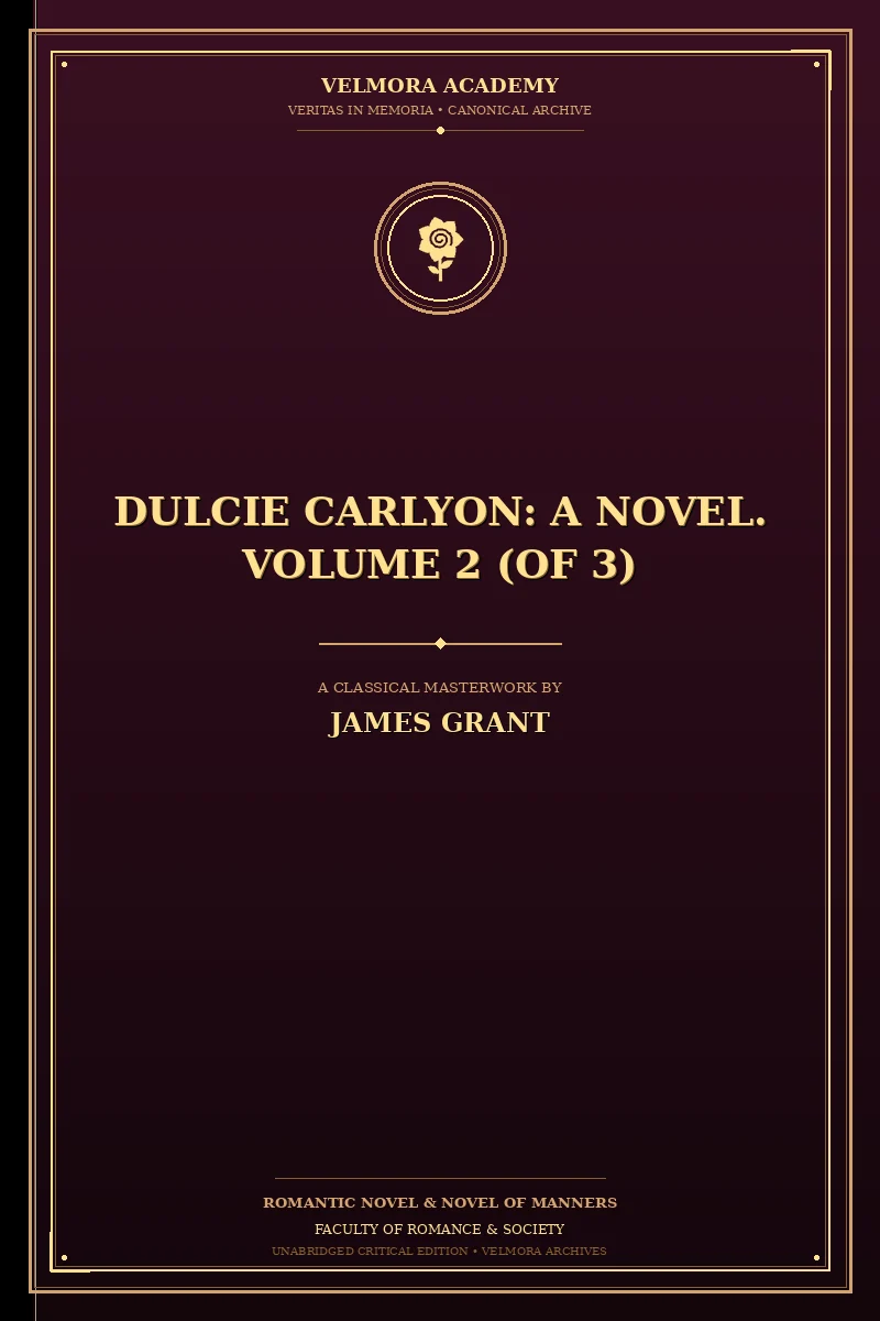 Cover of Dulcie Carlyon: A novel. Volume 2 (of 3)