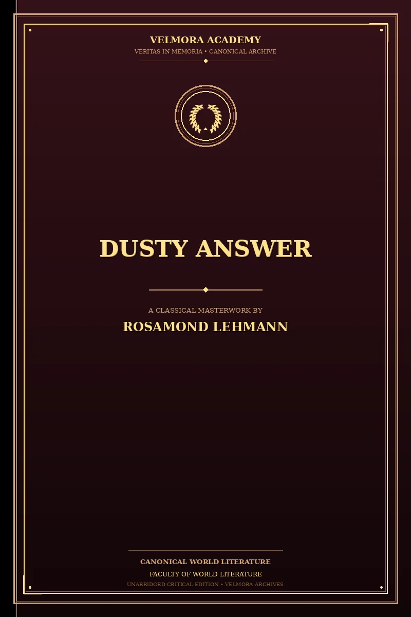 Cover of Dusty answer