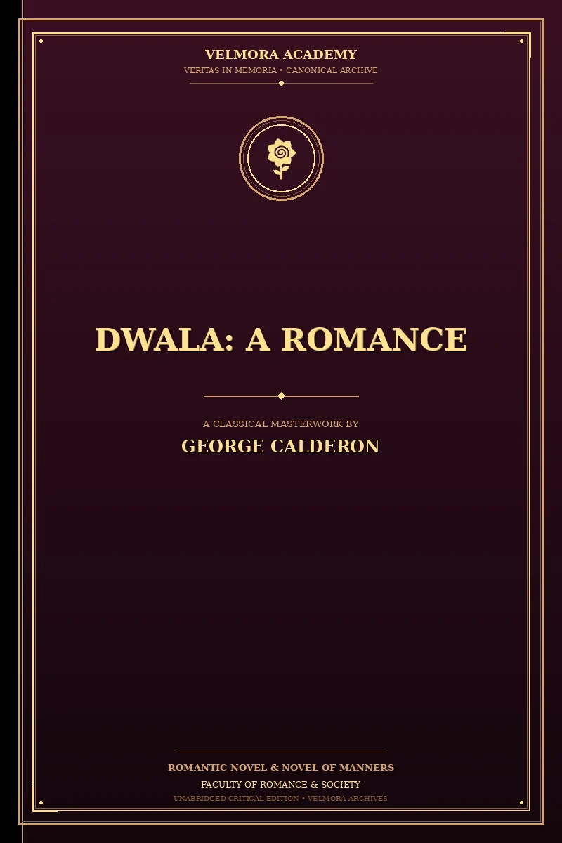 Dwala: A romance