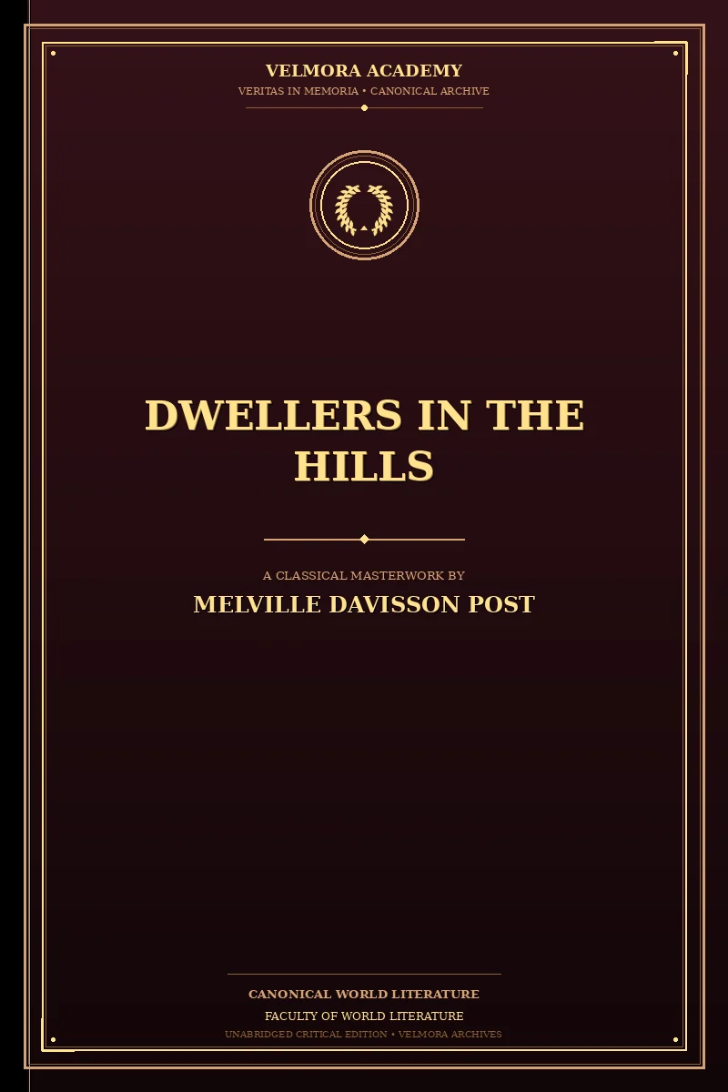 Cover of Dwellers in the Hills