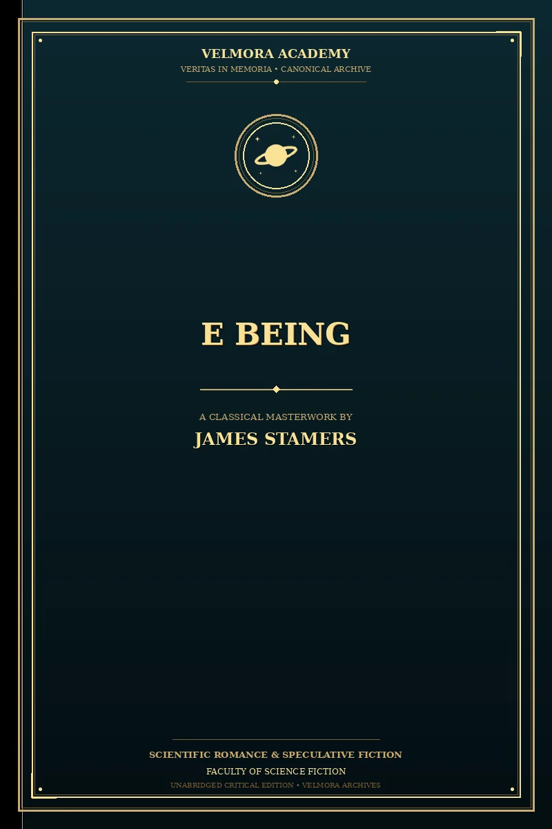 Cover of E Being