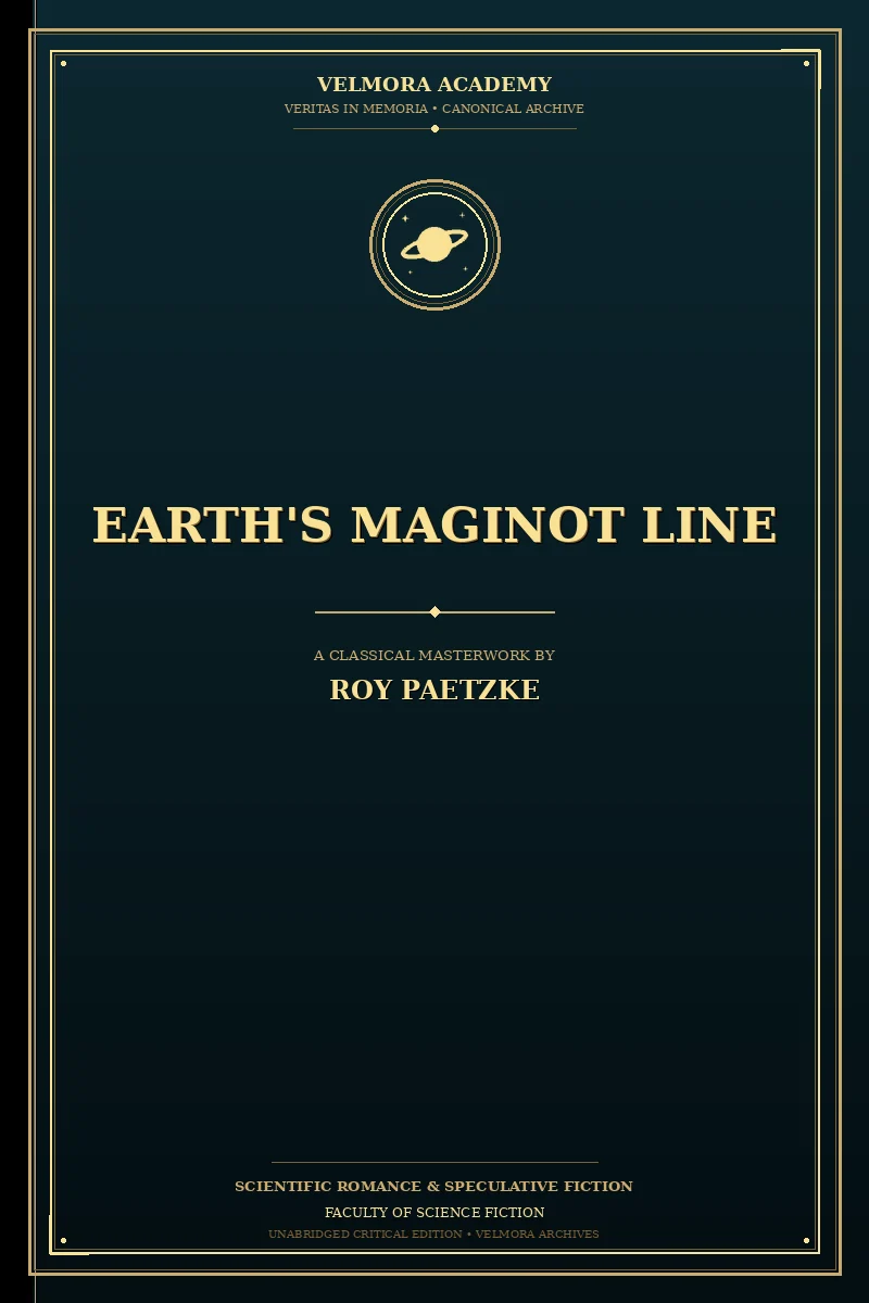 Earth's Maginot Line