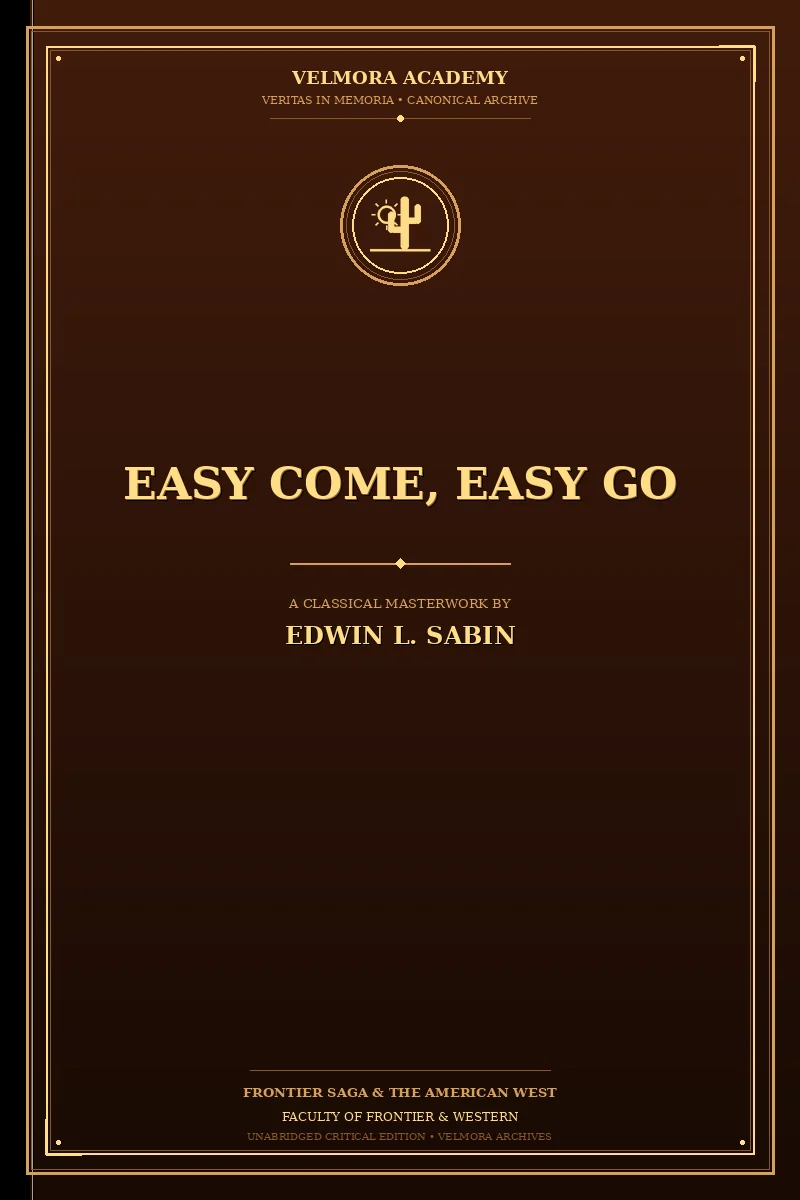 Cover of Easy come, easy go