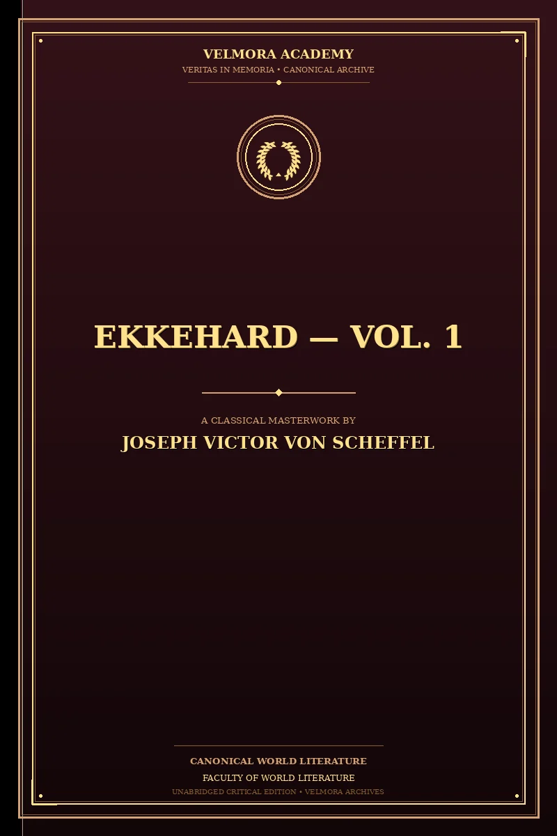 Cover of Ekkehard — Vol. 1
