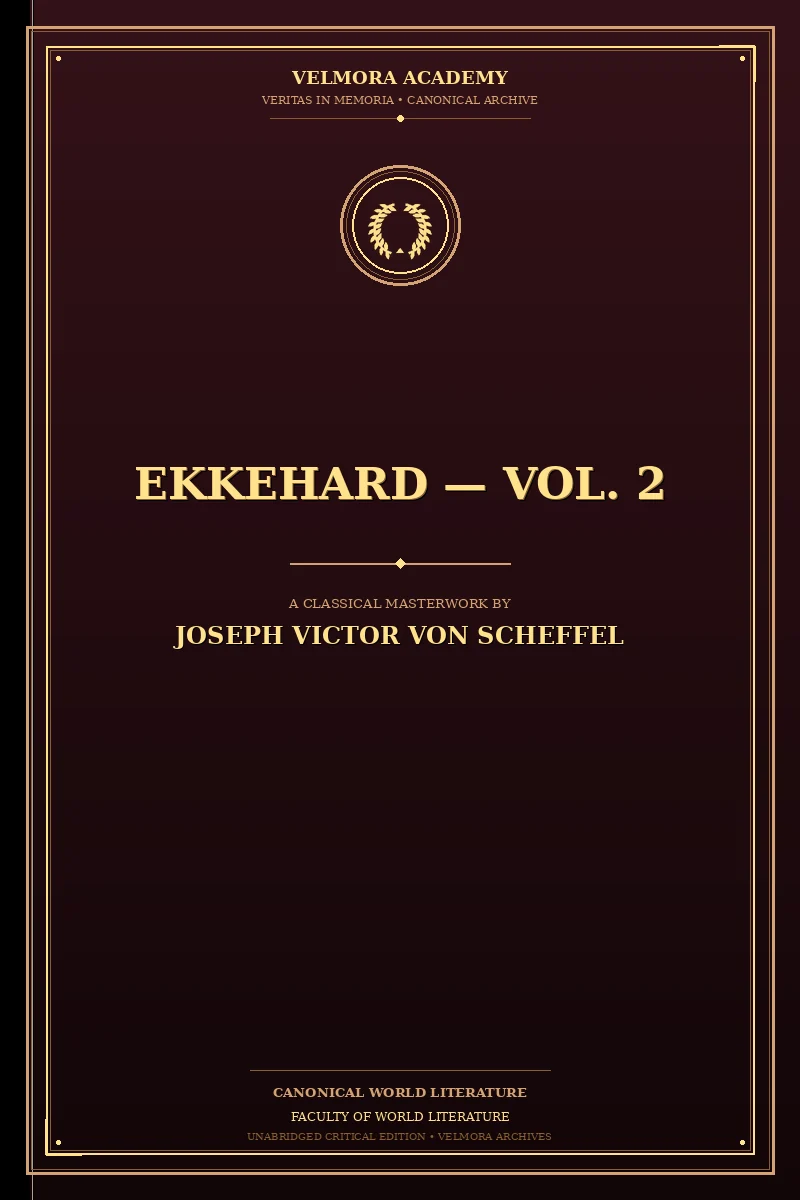 Cover of Ekkehard — Vol. 2