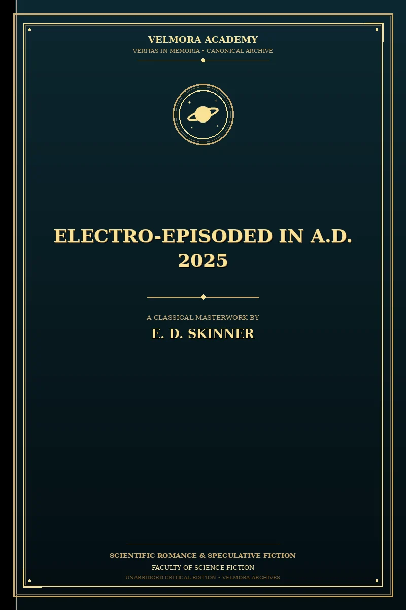 Electro-episoded in A.D. 2025