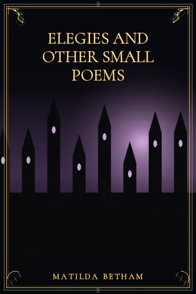 Cover of Elegies and Other Small Poems