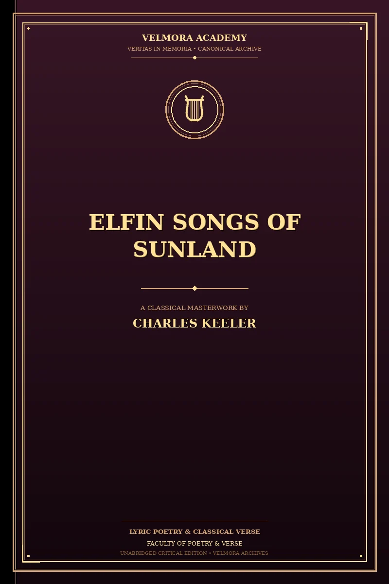 Cover of Elfin songs of sunland