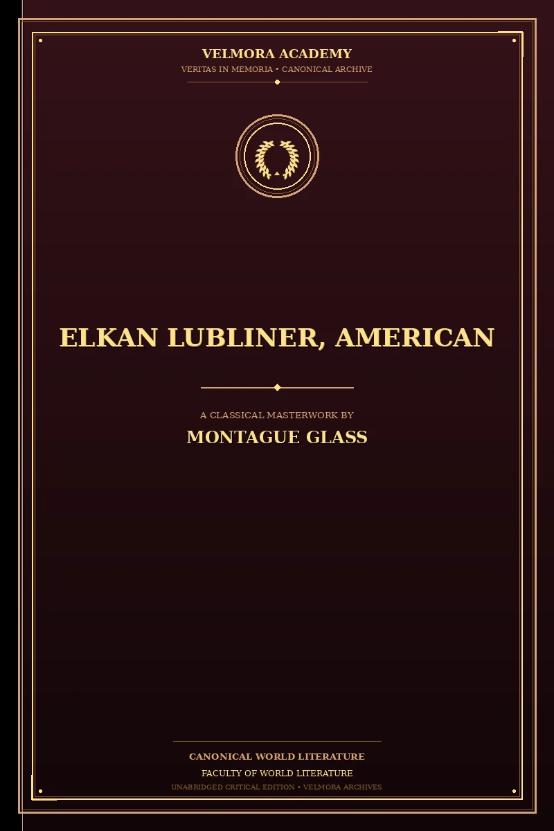 Cover of Elkan Lubliner, American