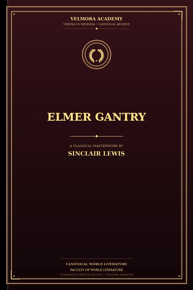 Cover of Elmer Gantry