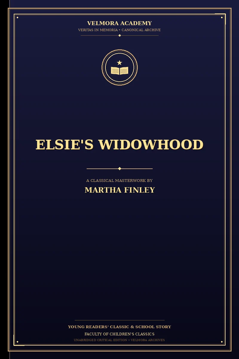 Cover of Elsie's Widowhood