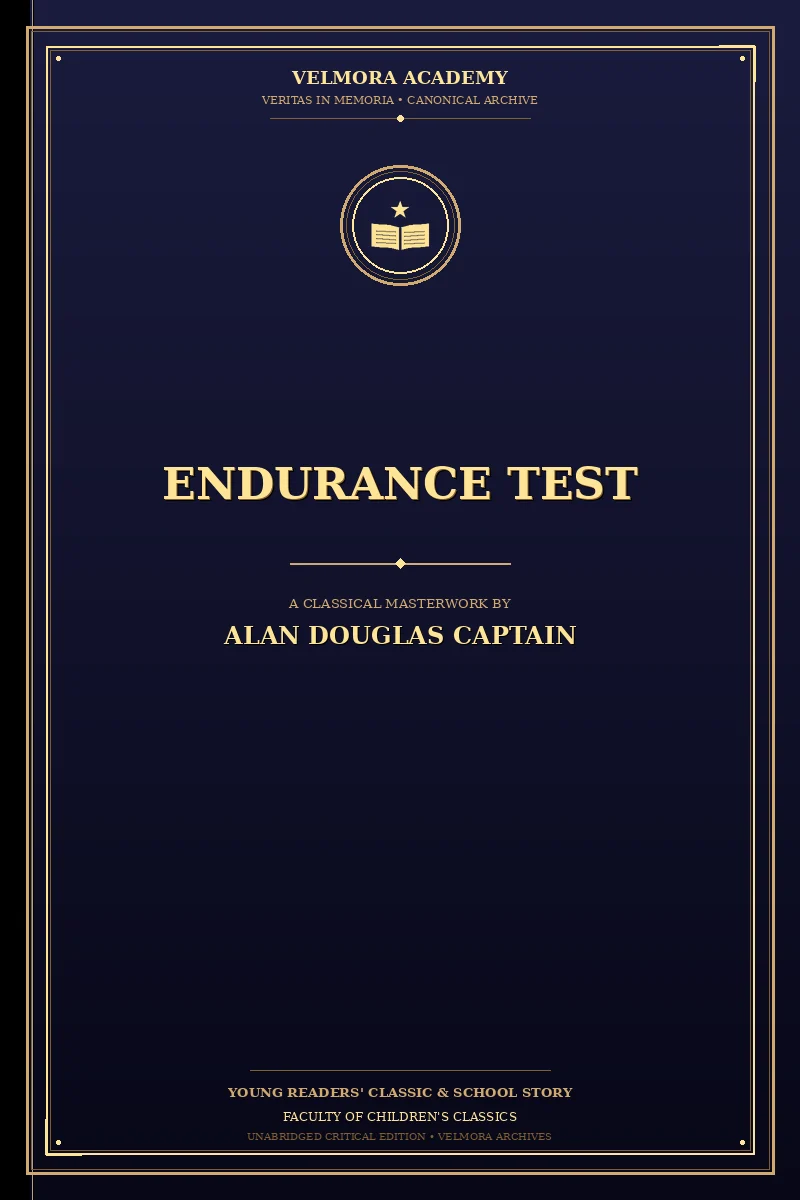 Cover of Endurance Test