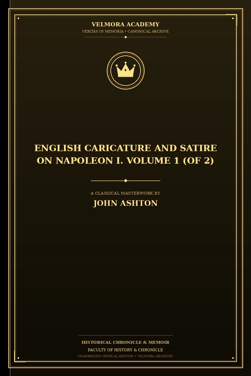 English Caricature and Satire on Napoleon I. Volume 1 (of 2)