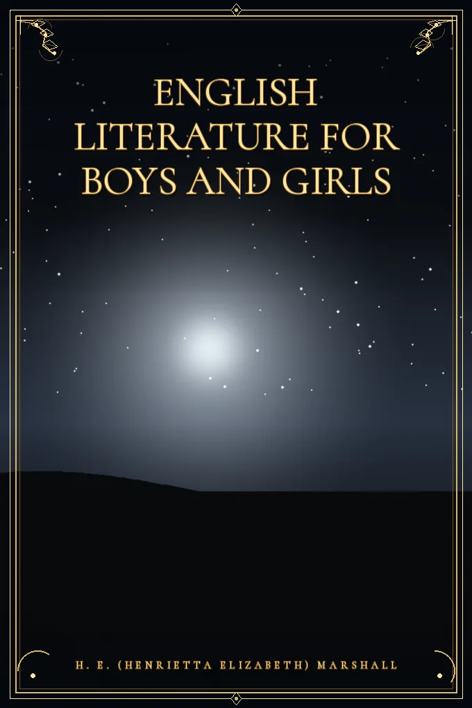 Cover of English Literature for Boys and Girls