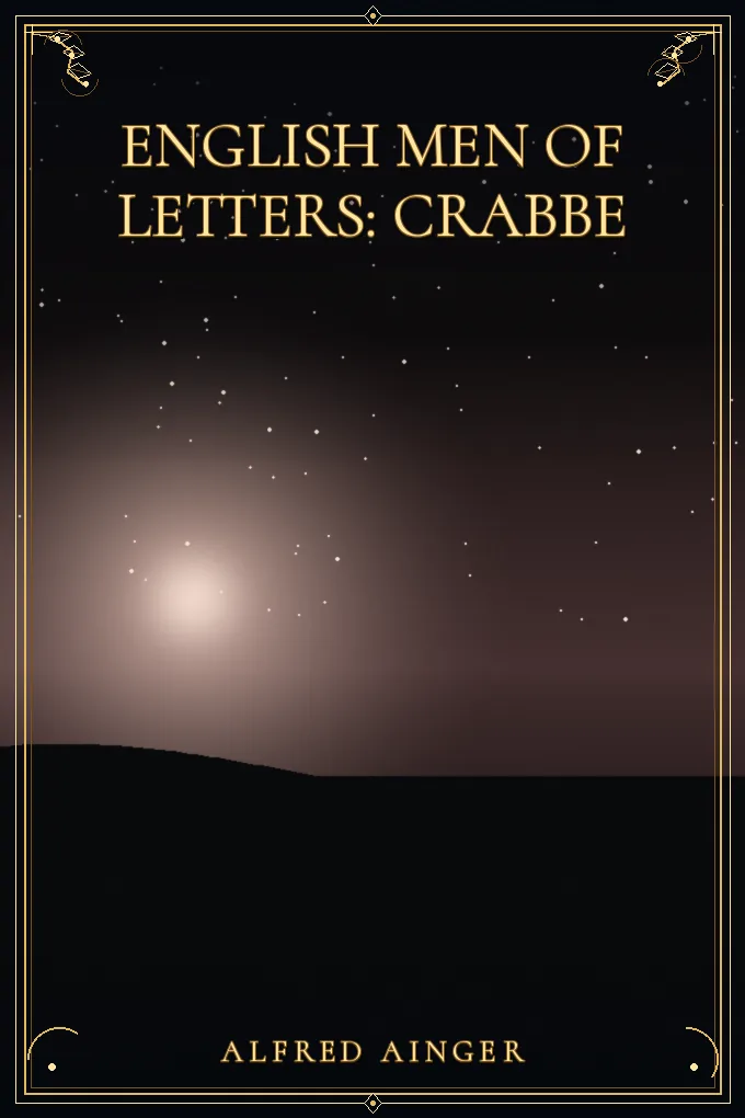 English Men of Letters: Crabbe