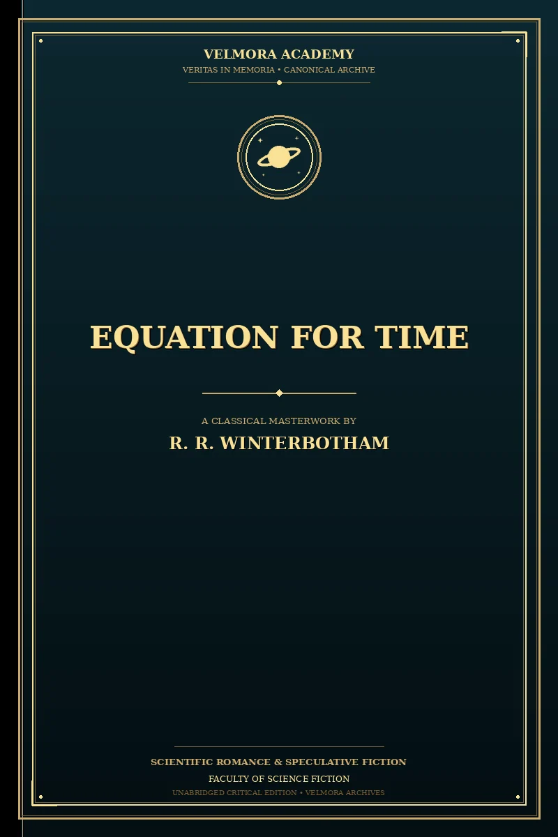 Equation for Time