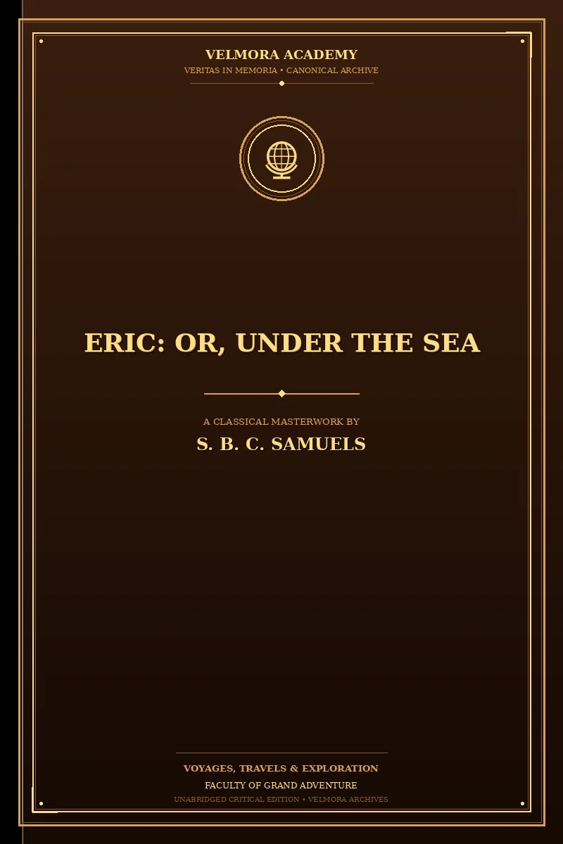 Cover of Eric: or, Under the Sea