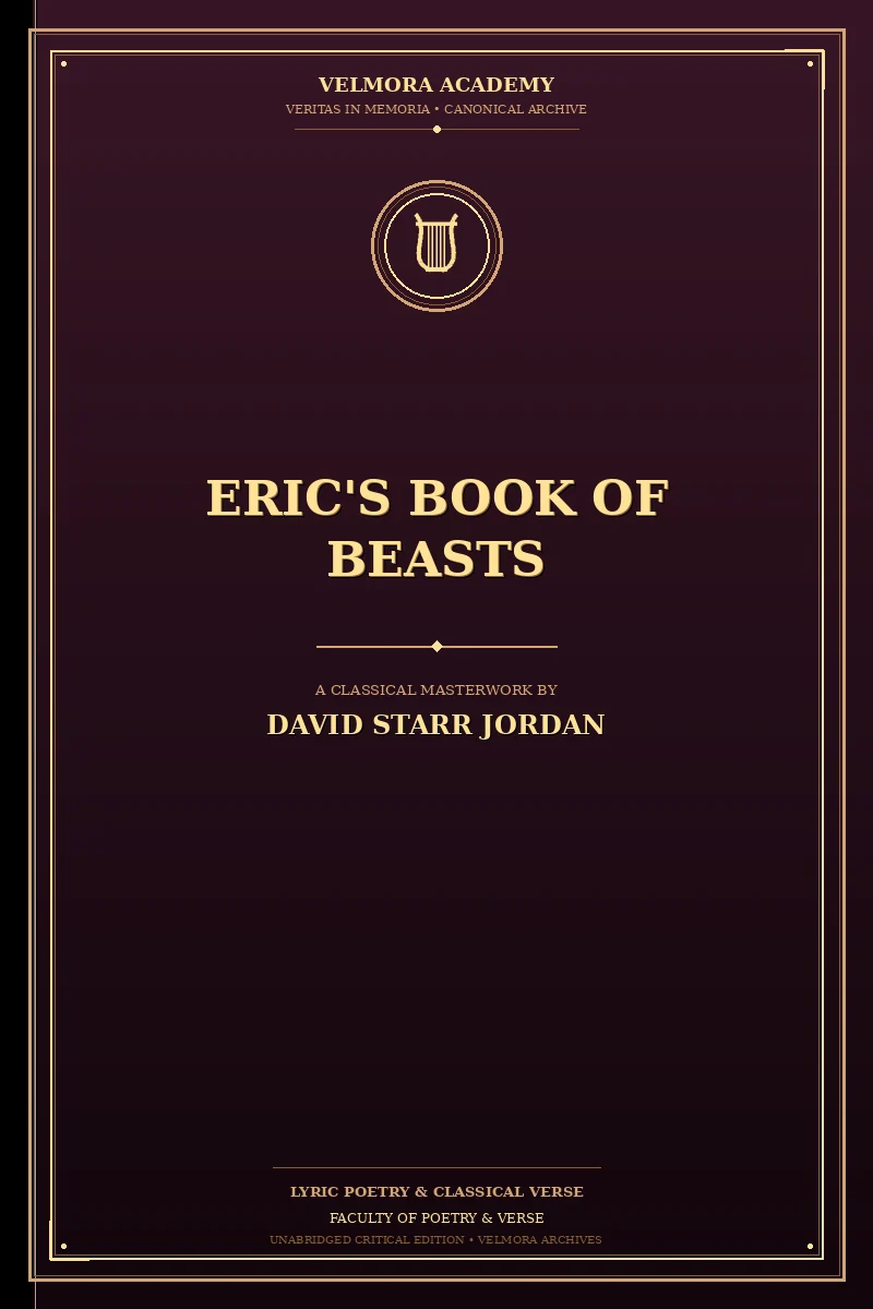Eric's Book of Beasts