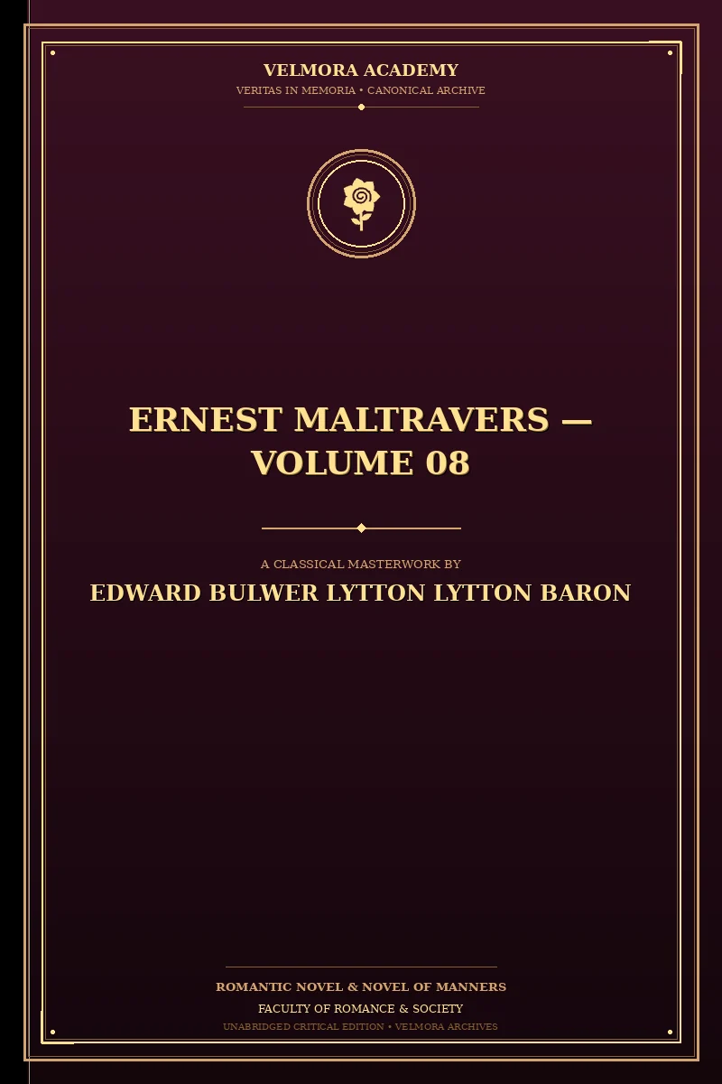 Cover of Ernest Maltravers — Volume 08