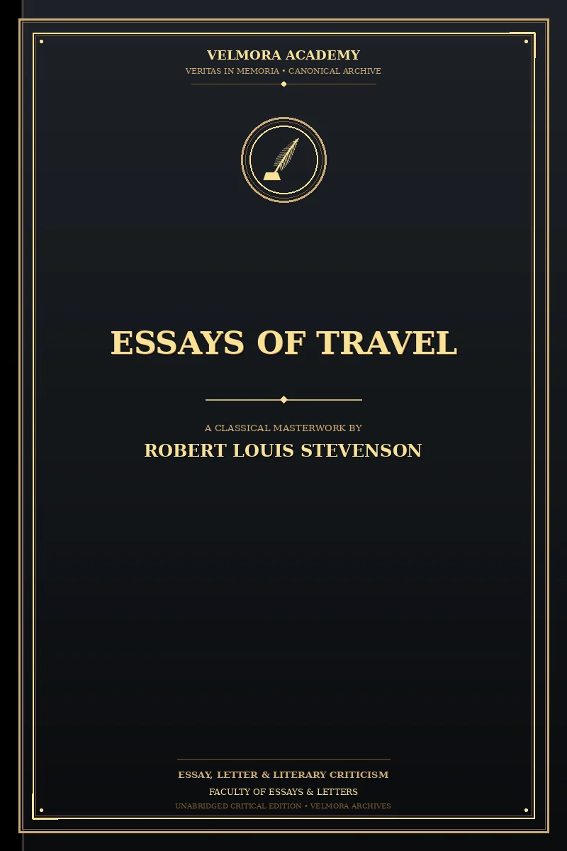 Essays of Travel