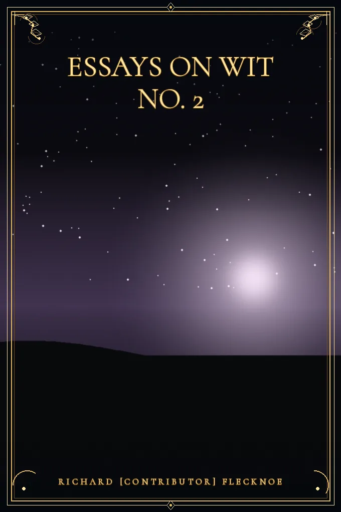 Cover of Essays on Wit No. 2